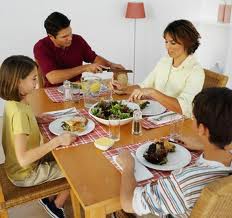 Jantar em família previne obesidade